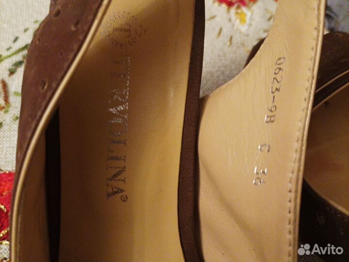 Туфли женские 36 размер натуральная кожа