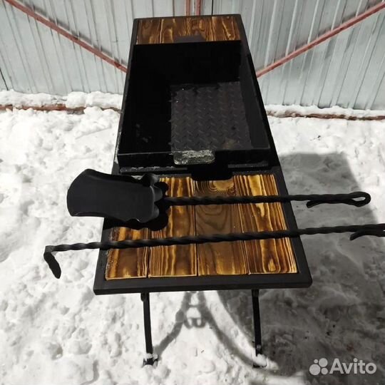 Мангал стационарный
