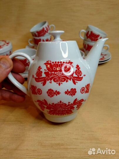 Кофейный сервиз Kahla гдр