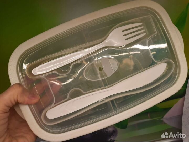 Контейнер для еды ланч бокс обед