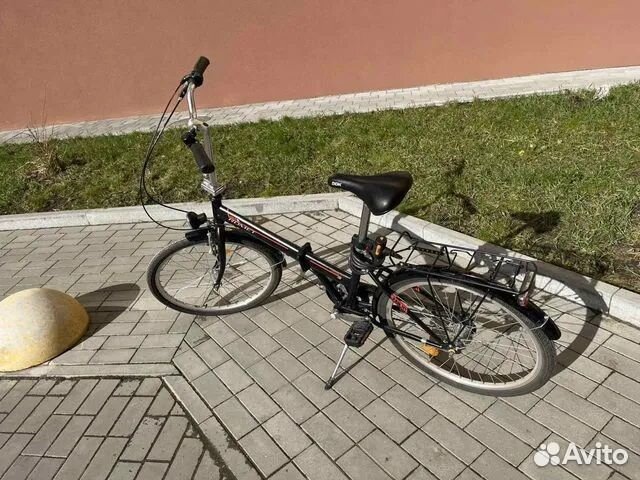 Складной велосипед для долгих городских прогулок