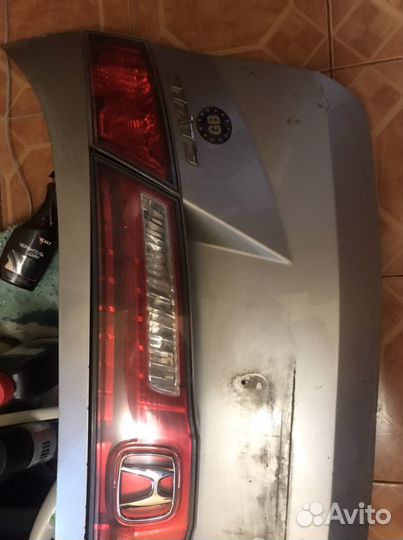 Накладка на крышку багажника civic 5d