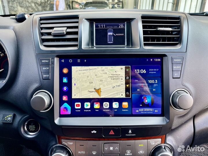 Toyota highlander android