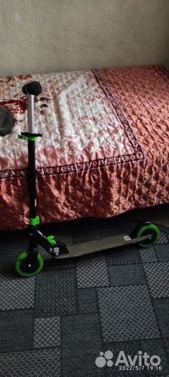 Самокат детский двухколесный бу