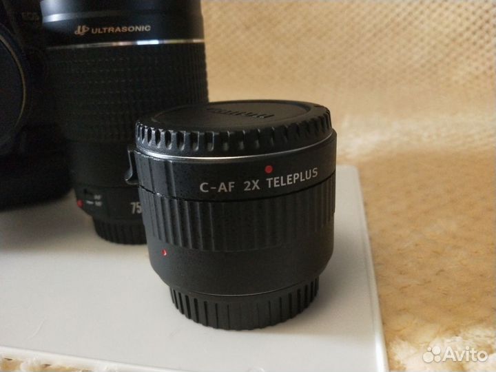 Canon EOS 750D Kit 18-55m STM и тел.75-300mm