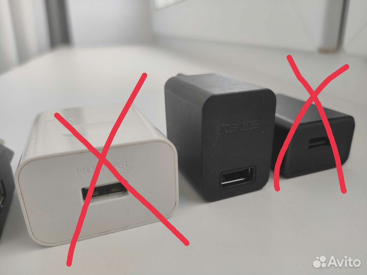 Оригинальные вилки с подключением через USB