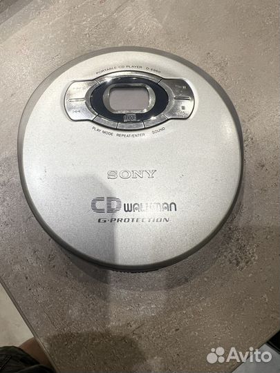 Cd плеер sony walkman g protection d-e660