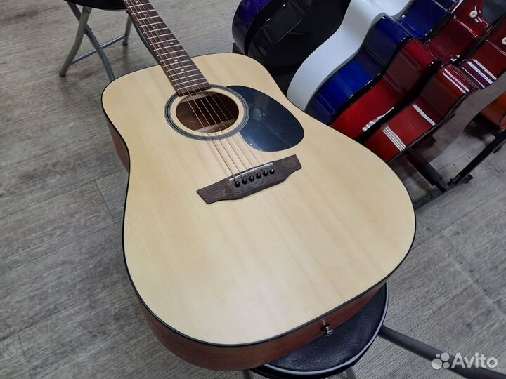 Гитара акустическая дредноут Индонезия