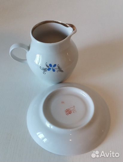 Молочник + блюдца Дулево