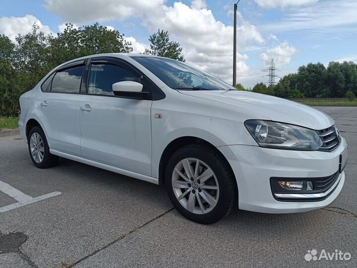 Volkswagen Polo 1.6 AT, 2017, 128 000 км