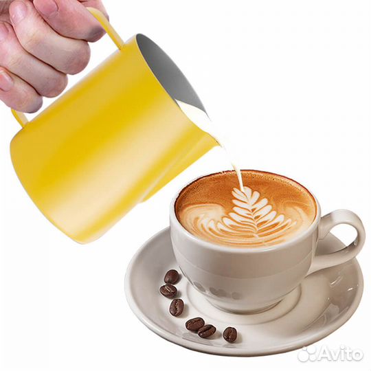Питчер, молочник 350 мл желтый нерж. сталь, 220282