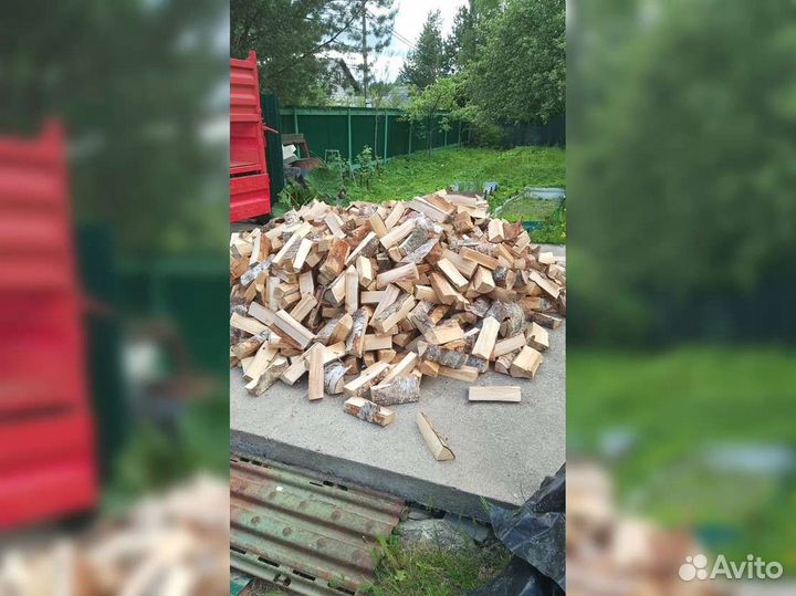 Дрова колотые березовые