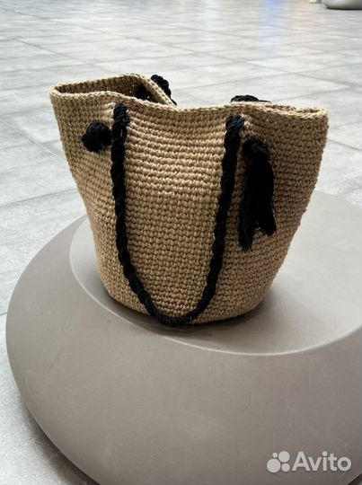 Сумка женская из джута