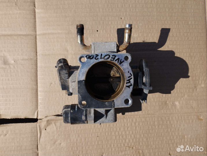 Дроссельная заслонка Chevrolet Aveo T200 1.4 МКПП