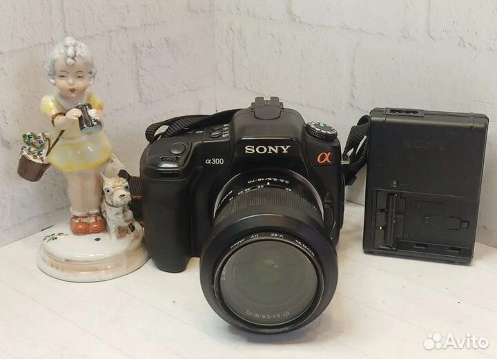 Sony Alpha dslr-A300 Kit + 2 Гб CompactFlash