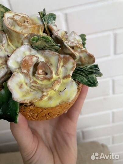 Букет цветов из керамики