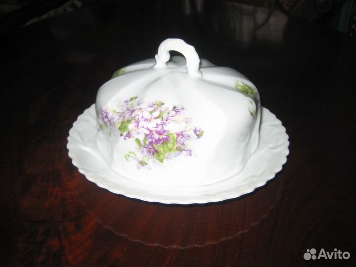 Антикварный столовый сервиз, Кузнецова 1900г