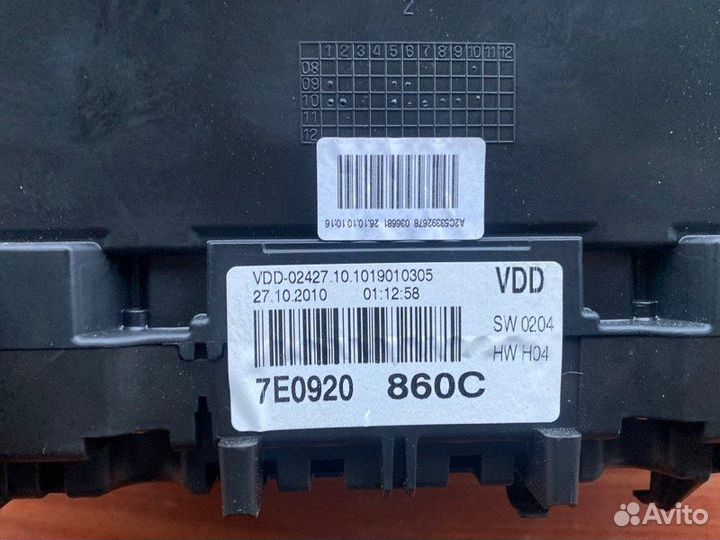 Панель приборов Vw Transporter T5 сfca 2011