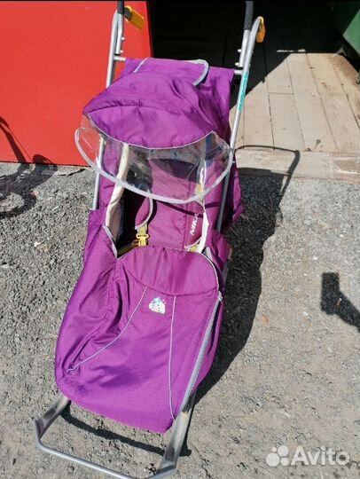 Коляска санки