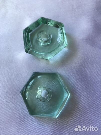 Ручка дверная СССР стеклянная