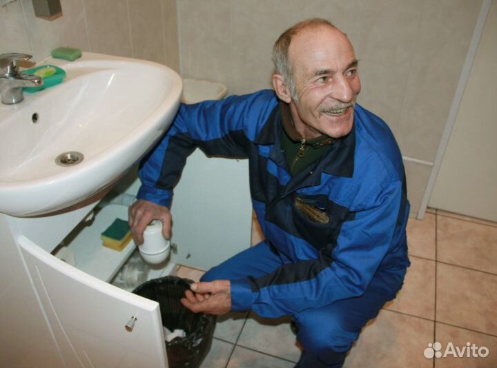 Сантехник. Установка раковины, унитаза Химки