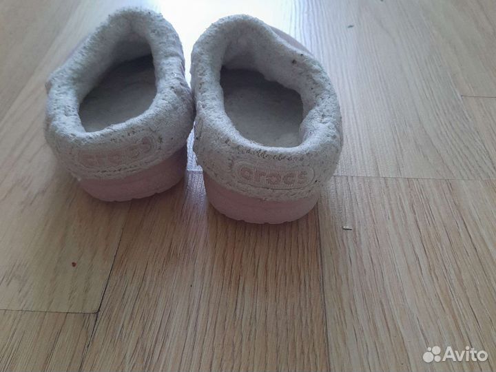 Crocs с теплой вставкой