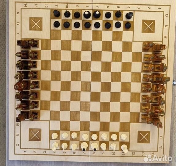 Шахматы на четверых