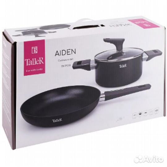 Набор посуды taller Эйден (сковорода и кастрюля)