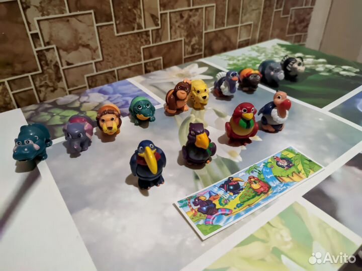 Игрушки из киндера 80х - 90х разные коллекции