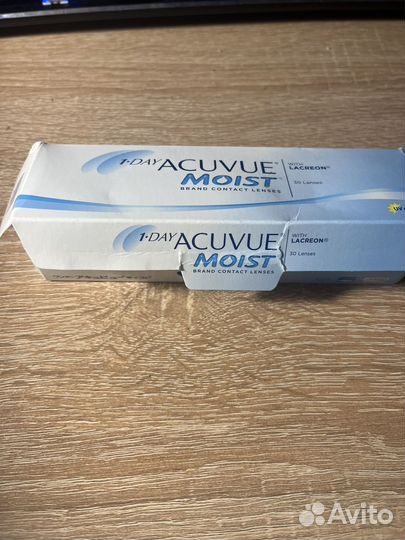 Контактные линзы Acuvue moist -1,50
