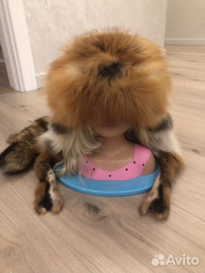 Шапка лисья