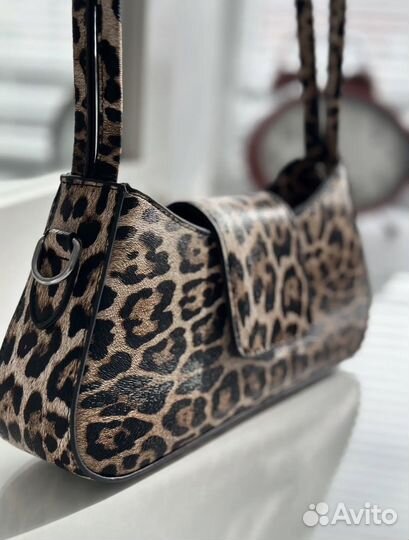 Новая сумка клатч леопардовая