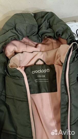 Куртка для девочки 110-116 Крокид