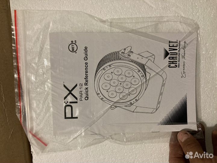 Светильник светодиодный chauvet Pix Par 12