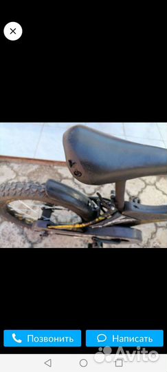 Детский велосипед бу 16