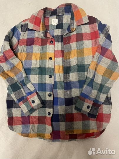 Рубашка фланелевая, рубашка школьная белая