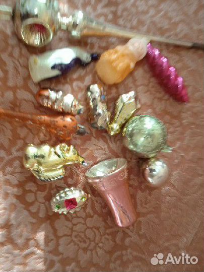 Елочные игрушки СССР одним лотом