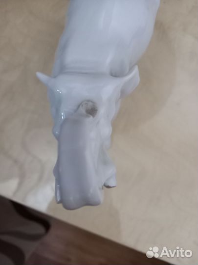 Фарфоровый Слон белый статуэтка СССР