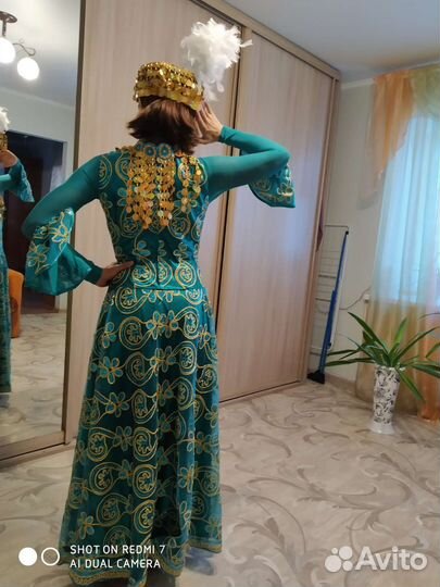 Узбекское платье танцевальное