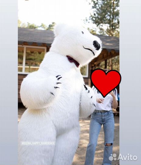 Поздравление от Белого мишки или его друзей