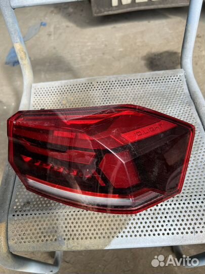 Фонарь задний volkswagen polo