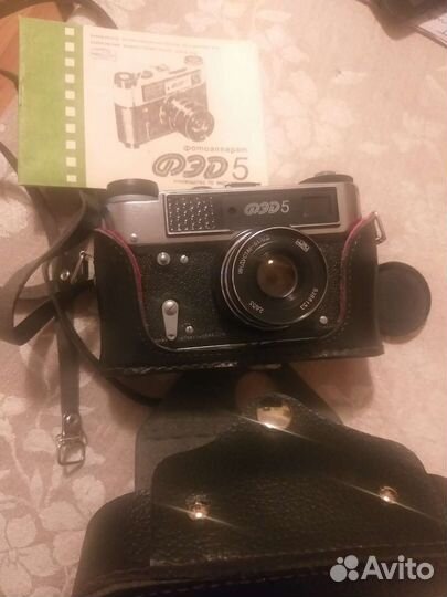 Плёночный фотоаппарат фэд 5