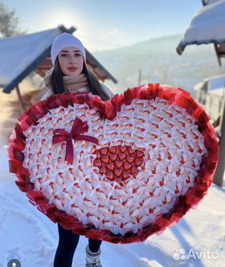 Съедобный сладкий букет xl из рафаэло