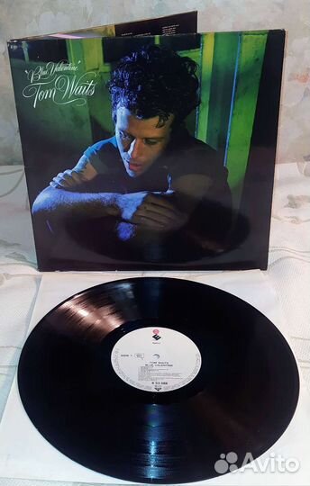 Tom Waits Blue Valentine 1978 Germ Пластинка LP