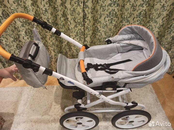 Коляска 2 в 1 Bebe mobile Ines