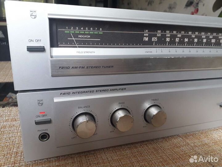 Усилитель+тюнер philips