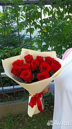 Розы Эквадор 50 см 11шт