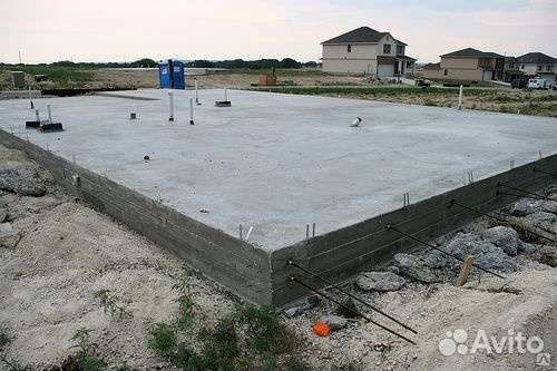 Заливка фундаментов под ключ, бетонные работы