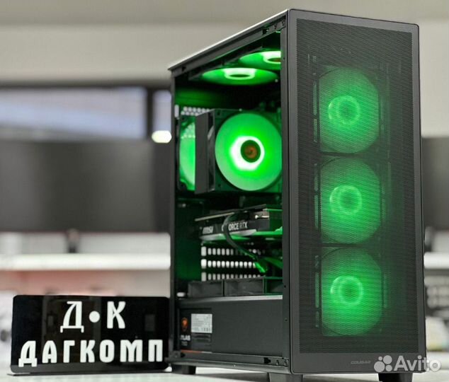 Новый игровой пк на AMD R5 7500F RTX 4070-12Gb