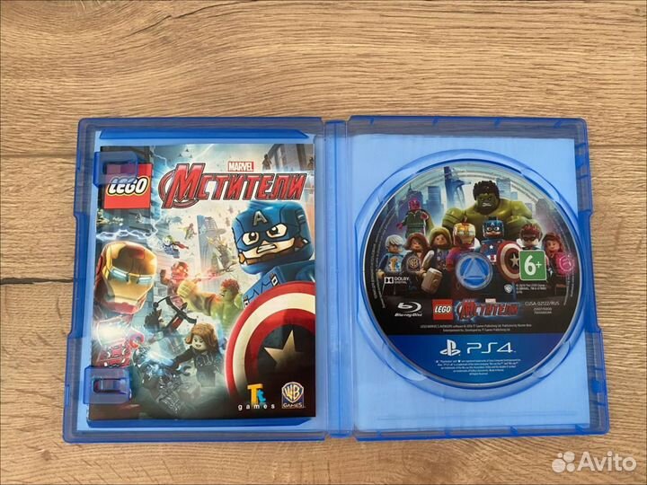 Диск Lego Мстители PS4